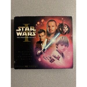 Star Wars The Phantom Menace VHS Collector’s Edition 1999 - RARE